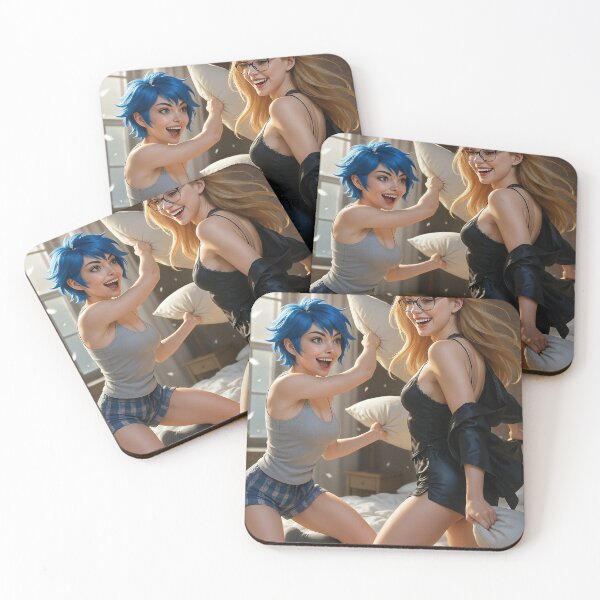 Item preview, Ilya x Cipher pillow fight pajamas  designed and sold by CathryneDelamort.