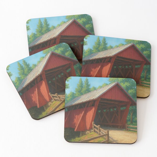 Item preview, The Campbell's Historic Covered Bridge designed and sold by Takeda-art.