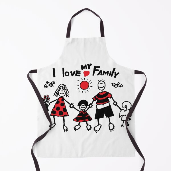 Item preview, i love my family funny cartoon art designed and sold by jameshowgelpen.