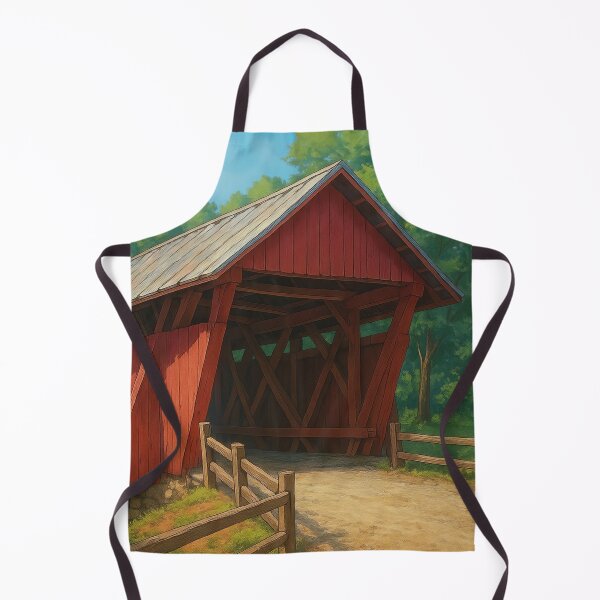Item preview, The Campbell's Historic Covered Bridge designed and sold by Takeda-art.