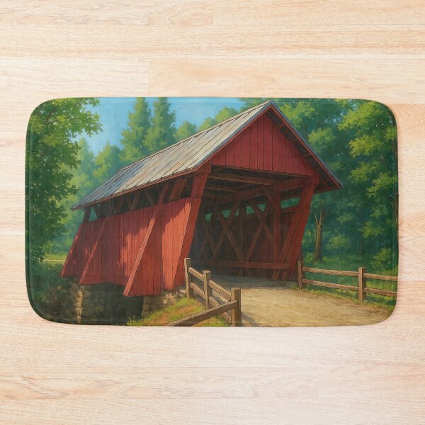 Item preview, The Campbell's Historic Covered Bridge designed and sold by Takeda-art.