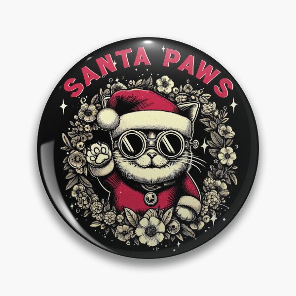 Item preview, Santa Paws – Christmas Cat Lover designed and sold by Scaryzz.