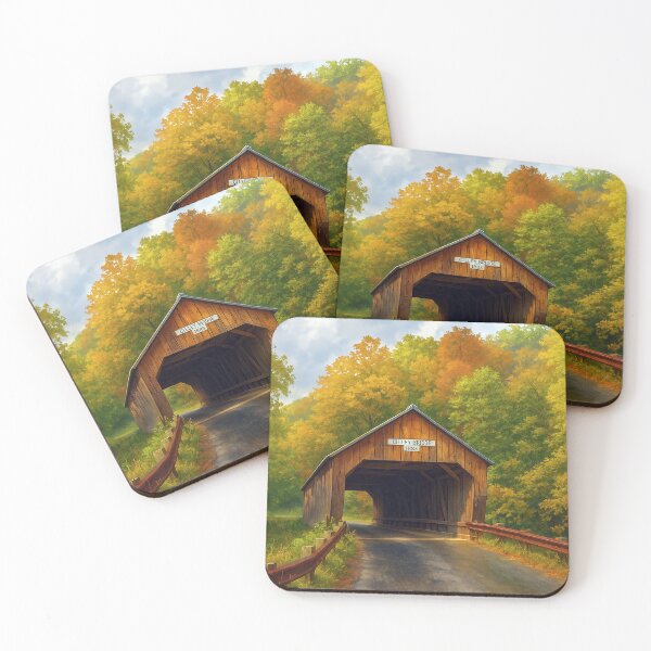 Item preview, The Historic Cilley Covered Bridge designed and sold by Takeda-art.