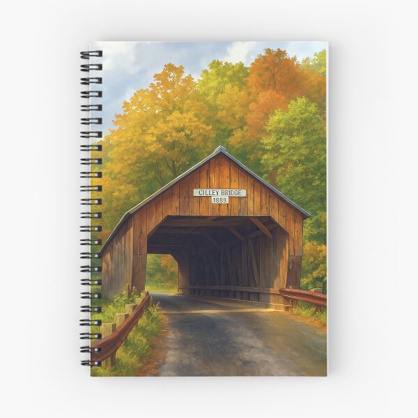 Item preview, The Historic Cilley Covered Bridge designed and sold by Takeda-art.