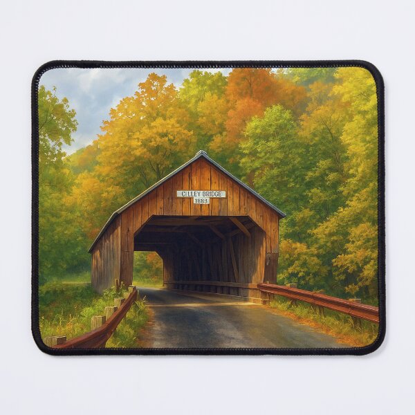 Item preview, The Historic Cilley Covered Bridge designed and sold by Takeda-art.