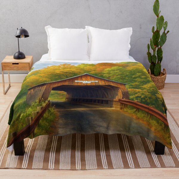 Item preview, The Historic Cilley Covered Bridge designed and sold by Takeda-art.