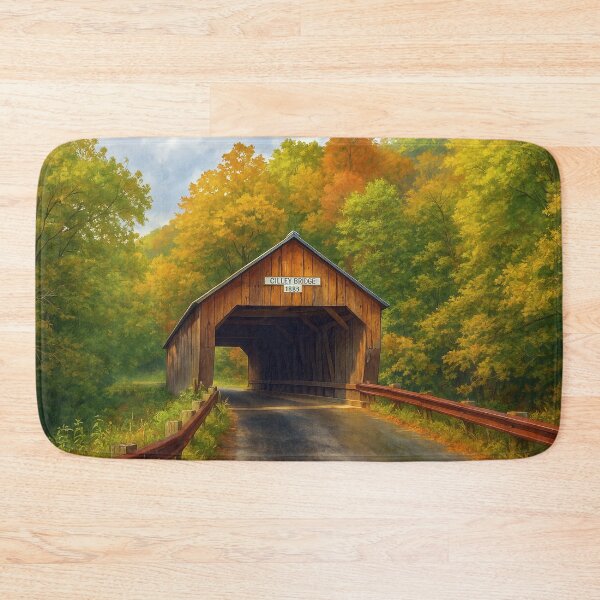 Item preview, The Historic Cilley Covered Bridge designed and sold by Takeda-art.