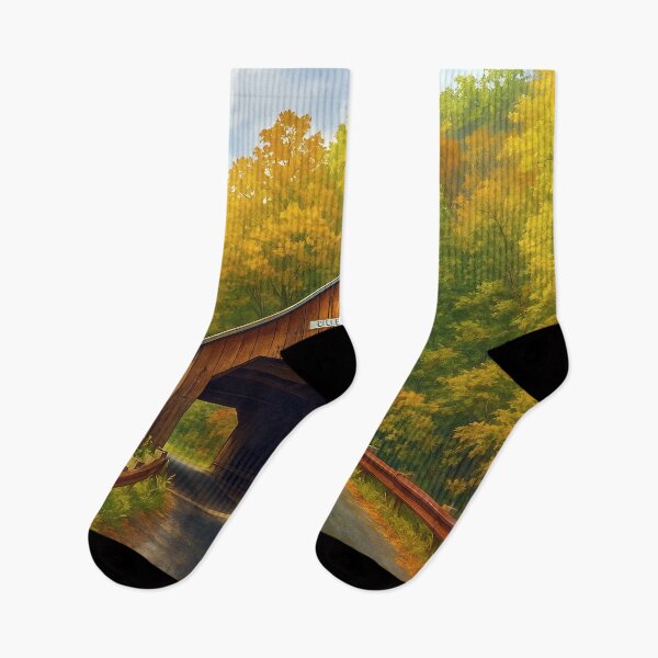 Item preview, The Historic Cilley Covered Bridge designed and sold by Takeda-art.
