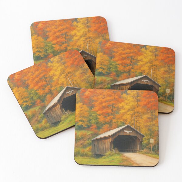 Item preview, The Historic Cilley Covered Bridge designed and sold by Takeda-art.