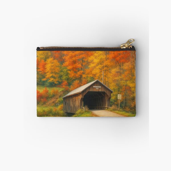 Item preview, The Historic Cilley Covered Bridge designed and sold by Takeda-art.