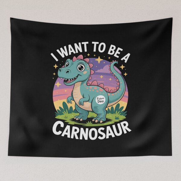 Item preview, I Want to Be A Carnosaur Prehistoric Fossil Lover designed and sold by FndPardaL.