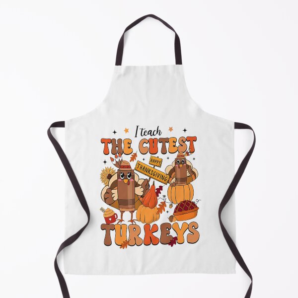 Item preview, I Teach The Cutest Turkeys Thanksgiving Teacher designed and sold by Yasminae.