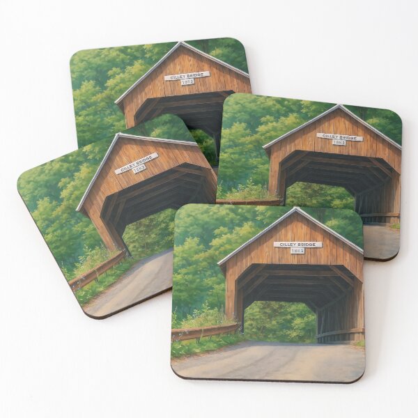 Item preview, The Historic Cilley Covered Bridge designed and sold by Takeda-art.