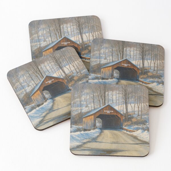 Item preview, The Historic Cilley Covered Bridge designed and sold by Takeda-art.