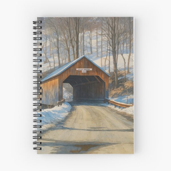 Item preview, The Historic Cilley Covered Bridge designed and sold by Takeda-art.