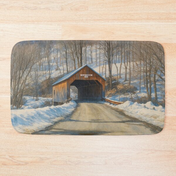 Item preview, The Historic Cilley Covered Bridge designed and sold by Takeda-art.
