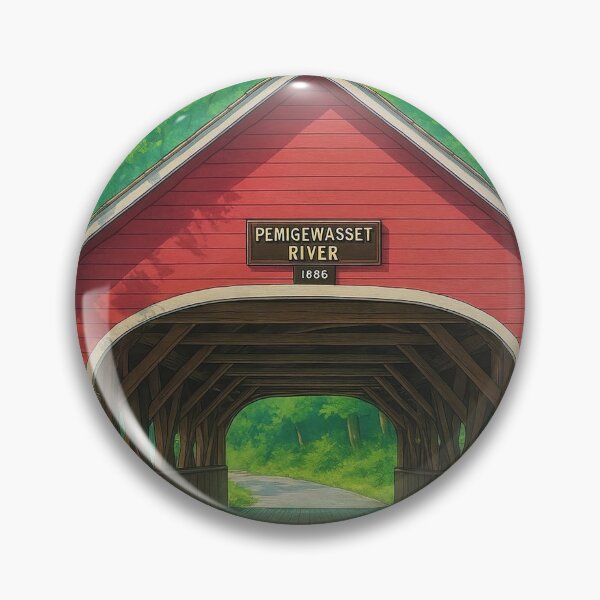 Item preview, The Historic Flume Covered Bridge designed and sold by Takeda-art.