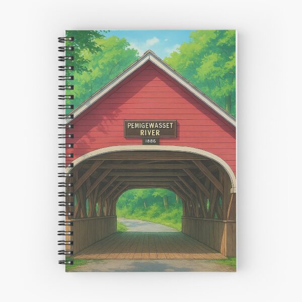 Item preview, The Historic Flume Covered Bridge designed and sold by Takeda-art.