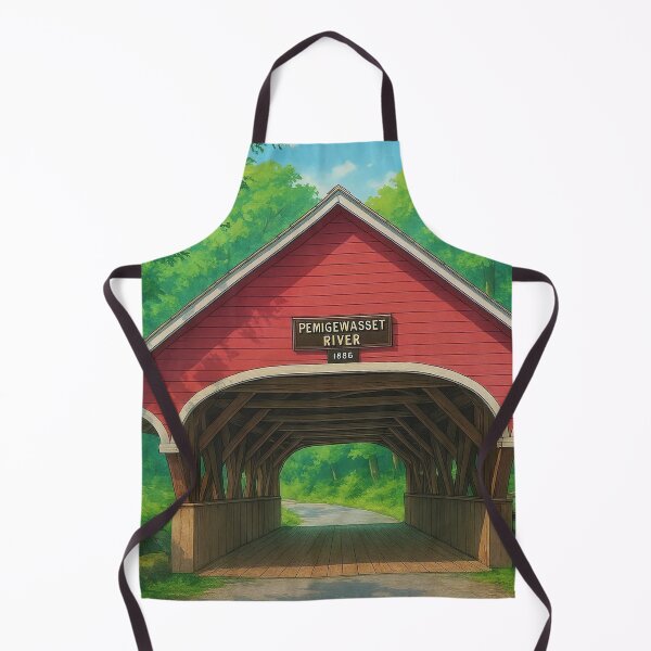 Item preview, The Historic Flume Covered Bridge designed and sold by Takeda-art.