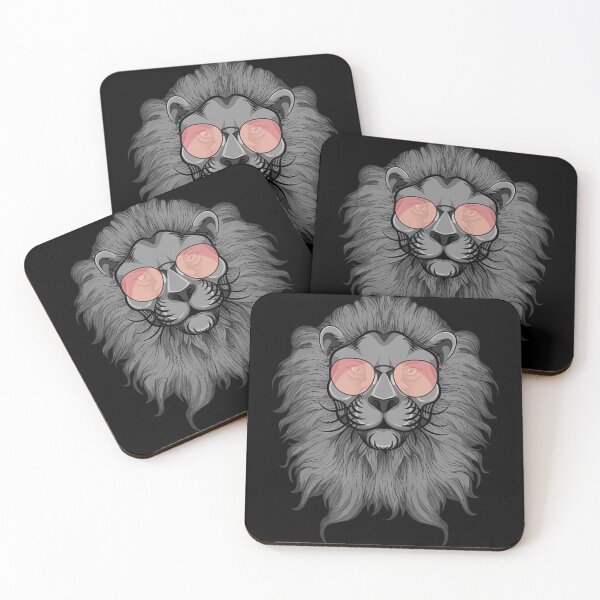 Item preview, Lion King Cool Monochrome Sunglasses Stylish Animal Art designed and sold by juniaheneili.