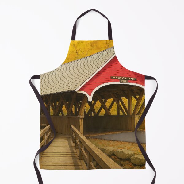 Item preview, The Historic Flume Covered Bridge designed and sold by Takeda-art.