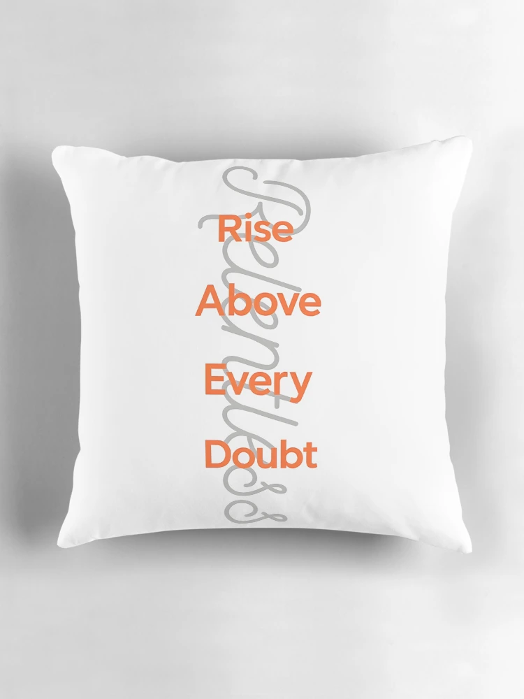 Thumbnail 3 of 4, Pillow, Relentless designed and sold by RTRY.