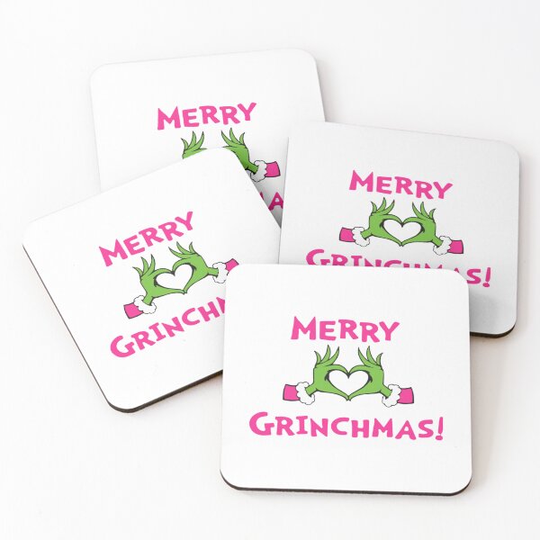 Item preview, Grinch Heart Hands Merry Grinchmas Cute Christmas Art designed and sold by juniaheneili.