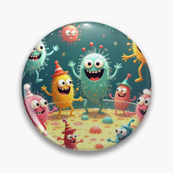 Item preview, Silly Party Microbes designed and sold by Sharon Schwalbe.