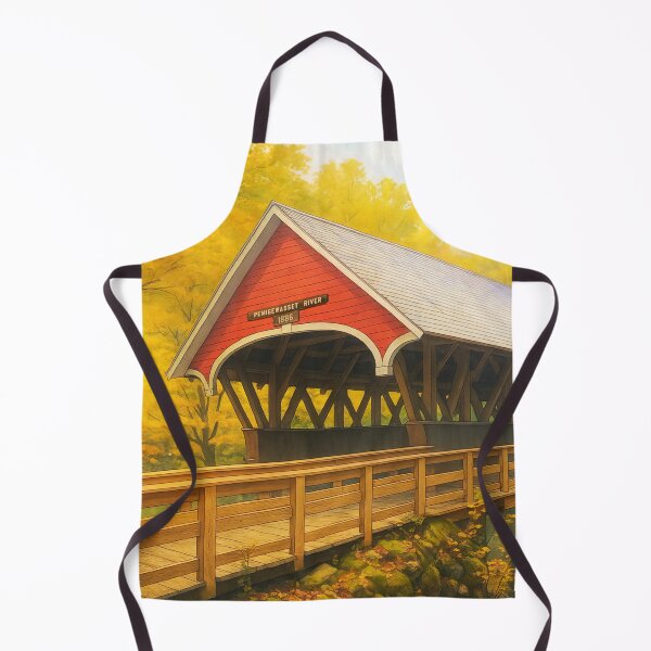 Item preview, The Historic Flume Covered Bridge designed and sold by Takeda-art.