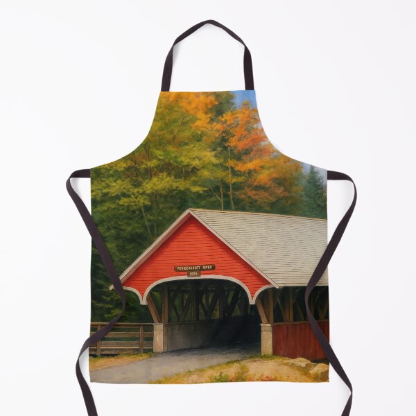 Item preview, The Historic Flume Covered Bridge designed and sold by Takeda-art.