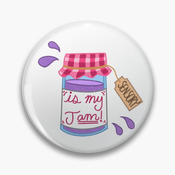 Item preview, Sensory is my jam designed and sold by FieryFoliage.
