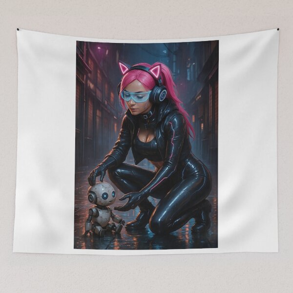 Item preview, Cyberpunk CathryneDelamort be kind  designed and sold by CathryneDelamort.