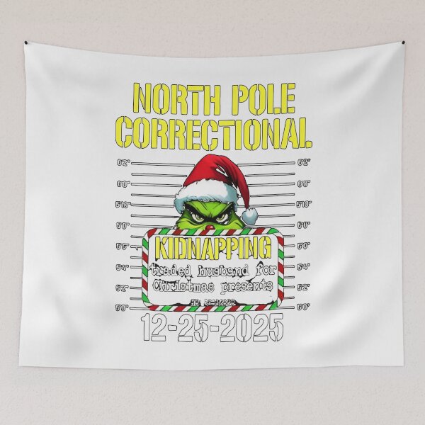 Item preview, Matching Family Christmas Pajama , North Pole Correctional, Custom Christmas , Matching Family  designed and sold by Yasminae.