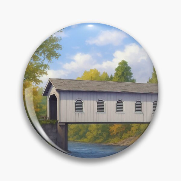 Item preview, The Historic Goodpasture Covered Bridge designed and sold by Takeda-art.