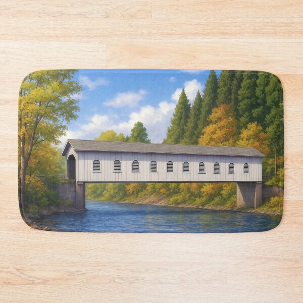 Item preview, The Historic Goodpasture Covered Bridge designed and sold by Takeda-art.