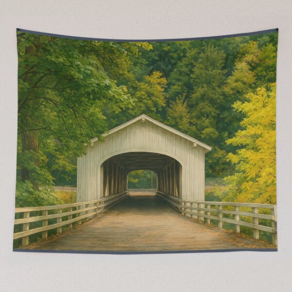 Item preview, The Historic Goodpasture Covered Bridge designed and sold by Takeda-art.