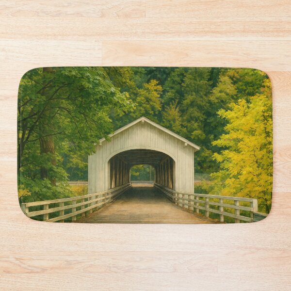 Item preview, The Historic Goodpasture Covered Bridge designed and sold by Takeda-art.