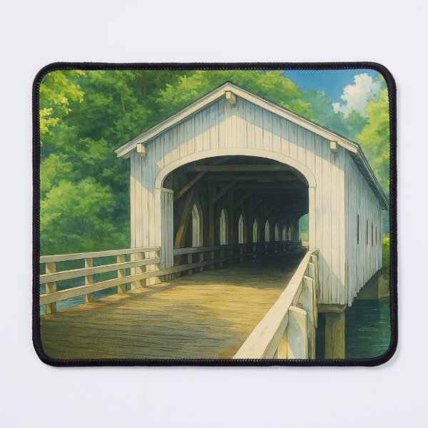 Item preview, The Historic Goodpasture Covered Bridge designed and sold by Takeda-art.