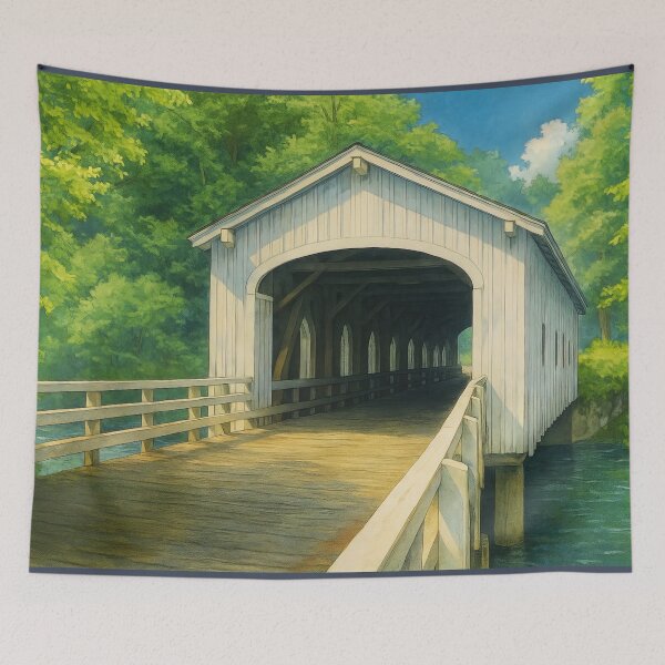 Item preview, The Historic Goodpasture Covered Bridge designed and sold by Takeda-art.