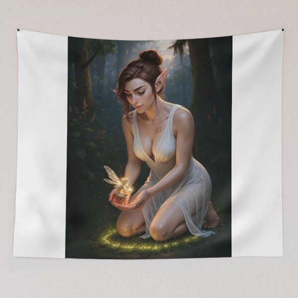 Item preview, Fortana Valentina holding fairy   designed and sold by CathryneDelamort.