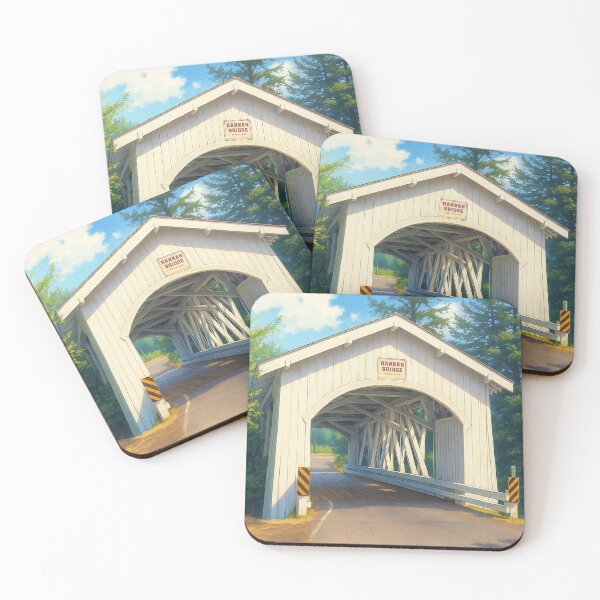 Item preview, The Historic Hannah Covered Bridge designed and sold by Takeda-art.