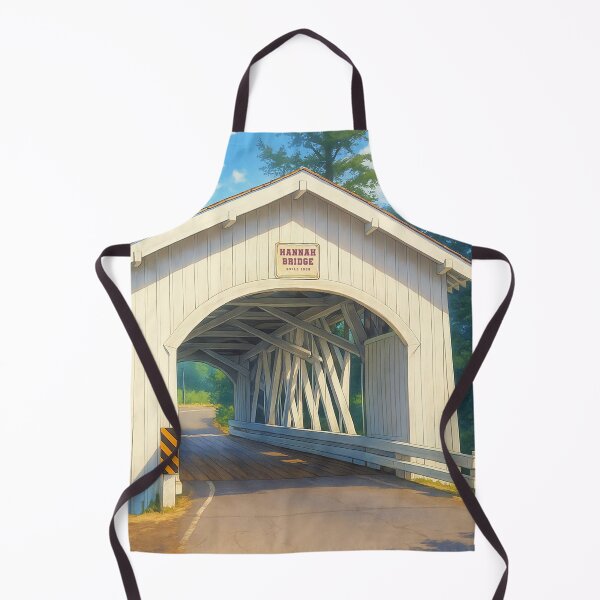 Item preview, The Historic Hannah Covered Bridge designed and sold by Takeda-art.