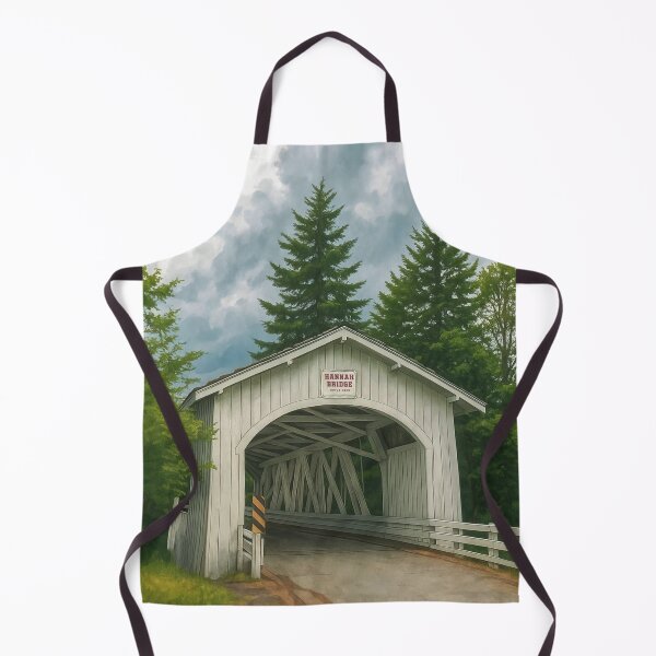Item preview, The Historic Hannah Covered Bridge designed and sold by Takeda-art.