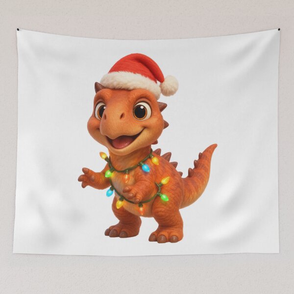 Item preview, Christmas Psittacosaurus Dinosaur designed and sold by Sillytoe.