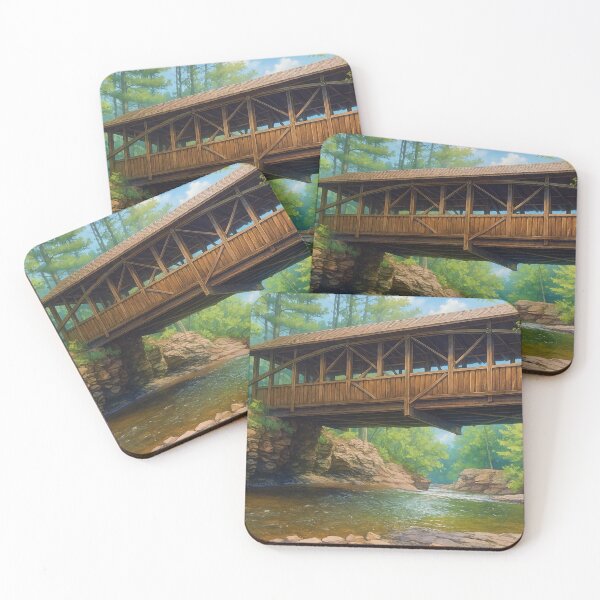 Item preview, The Historic Horton Covered Bridge designed and sold by Takeda-art.