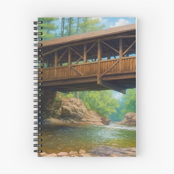 Item preview, The Historic Horton Covered Bridge designed and sold by Takeda-art.