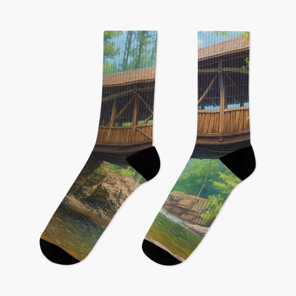 Item preview, The Historic Horton Covered Bridge designed and sold by Takeda-art.