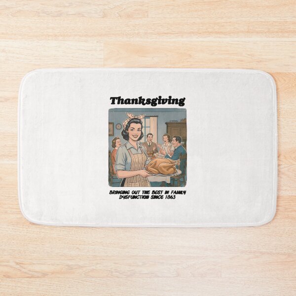 Item preview, Retro Thanksgiving Family Dysfunction designed and sold by Yasminae.