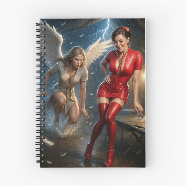 Item preview, Angel x red latex nurse   designed and sold by CathryneDelamort.