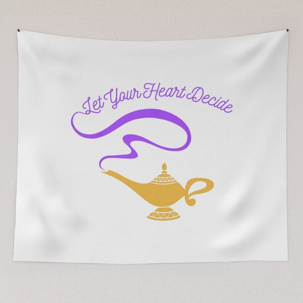 Item preview, Genie Magic Lamp Let Your Heart Decide Artwork designed and sold by Olivia Matteo.